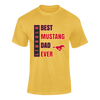 Abraham Lincoln Mustangs Best Mustang Dad Men's Premium SS T-Shirt