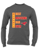 Abraham Lincoln Mustangs Best Mustang Dad Men's LS T-Shirt