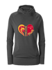 Abraham Lincoln Mustangs Heart Track Women's Hoodie