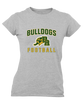 Baton Rouge Bulldogs Football #1 Women's SS T-Shirt