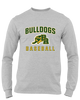 Baton Rouge Bulldogs Baseball #1 Men's LS T-Shirt