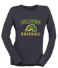 Baton Rouge Bulldogs Baseball #1 Women's Premium LS T-Shirt