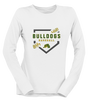 Baton Rouge Bulldogs Baseball #2 Women's Premium LS T-Shirt