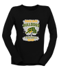 Baton Rouge Bulldogs Football #6 Women's LS T-Shirt
