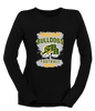 Baton Rouge Bulldogs Football #6 Women's Premium LS T-Shirt