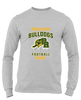 Baton Rouge Bulldogs Football #6 Men's Premium LS T-Shirt