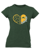 Baton Rouge Bulldogs Heart Volleyball Women's Premium SS T-Shirt