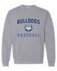 Stone Bridge Bulldogs Baseball #1 Men's Sweatshirt