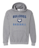 Stone Bridge Bulldogs Baseball #1 Men's Hoodie
