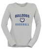 Stone Bridge Bulldogs Baseball #1 Women's Premium LS T-Shirt