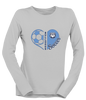 Stone Bridge Bulldogs Heart Soccer Women's LS T-Shirt