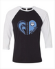 Stone Bridge Bulldogs Heart Track Women's Baseball T-Shirt