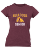 Big Spring Bulldogs Senior #1 Women's Premium SS T-Shirt
