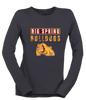 Big Spring Bulldogs Mascot #9 Women's Premium LS T-Shirt