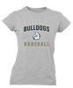 Fairdale Bulldogs Baseball #1 Women's SS T-Shirt