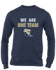 Fairdale Bulldogs Block F We Are One Team Men's Premium LS T-Shirt
