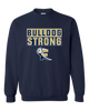 Fairdale Bulldogs Block F Strong #1 Men's Sweatshirt