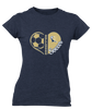 Fairdale Bulldogs Block F Heart Soccer Women's Premium SS T-Shirt