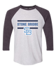 Stone Bridge Bulldogs SB Mascot #4 Women's Baseball T-Shirt