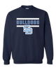 Stone Bridge Bulldogs SB Mascot #5 Men's Sweatshirt