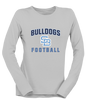 Stone Bridge Bulldogs SB Football #1 Women's LS T-Shirt
