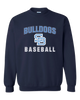 Stone Bridge Bulldogs SB Baseball #1 Men's Sweatshirt