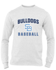 Stone Bridge Bulldogs SB Baseball #1 Men's LS T-Shirt