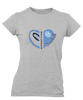 Stone Bridge Bulldogs SB Heart Football Women's Premium SS T-Shirt
