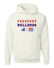 Freeport Bulldogs Anchor Spirit Flag Men's Premium Hoodie