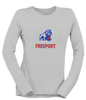 Freeport Bulldogs Anchor Mascot #2 Women's LS T-Shirt
