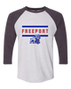 Freeport Bulldogs Anchor Mascot #4 Men's Baseball T-Shirt