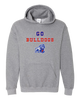 Freeport Bulldogs Anchor Go Team Men's Hoodie