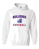 Freeport Bulldogs Anchor Football #1 Men's Hoodie