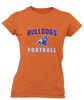 Freeport Bulldogs Anchor Football #1 Women's Premium SS T-Shirt