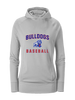 Freeport Bulldogs Anchor Baseball #1 Women's Hoodie