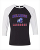 Freeport Bulldogs Anchor Lacrosse Men's Baseball T-Shirt
