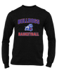 Freeport Bulldogs Anchor Basketball #1 Men's LS T-Shirt