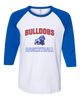 Freeport Bulldogs Anchor Basketball #1 Women's Baseball T-Shirt