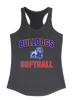 Freeport Bulldogs Anchor Softball #1 Women's Tank Top