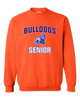Freeport Bulldogs Anchor Senior #1 Men's Sweatshirt