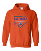 Freeport Bulldogs Anchor Baseball #2 Men's Hoodie
