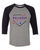 Freeport Bulldogs Anchor Softball #2 Women's Baseball T-Shirt