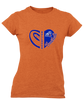 Freeport Bulldogs Anchor Heart Football Women's Premium SS T-Shirt