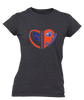 Freeport Bulldogs Anchor Heart Football Women's SS T-Shirt