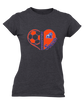 Freeport Bulldogs Anchor Heart Soccer Women's Premium SS T-Shirt