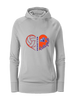Freeport Bulldogs Anchor Heart Volleyball Women's Hoodie