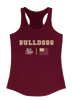 King's Fork Bulldogs Team Colors Flag Women's Tank Top