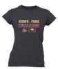 King's Fork Bulldogs Spirit Flag Women's SS T-Shirt