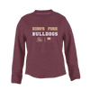King's Fork Bulldogs Spirit Flag Women's Sweatshirt