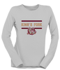 King's Fork Bulldogs Mascot #4 Women's LS T-Shirt